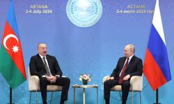 Aliyev ve Putin, Astana'da görüştü