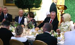 Cumhurbaşkanı Erdoğan, ABD Başkanı Joe Biden tarafından verilen akşam yemeğine katıldı