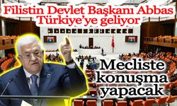 Filistin Devlet Başkanı Abbas 14-15 Ağustos'ta Türkiye'ye bir ziyarette bulunacak