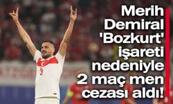 Merih Demiral 'Bozkurt' işareti nedeniyle 2 müsabakadan men cezası aldı!