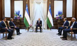 Cemal Kalyoncu ve Mehmet Cengiz Özbekistan Cumhurbaşkanı Mirziyoyev ile görüştü!