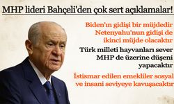MHP lideri Bahçeli'den çok sert açıklamalar!