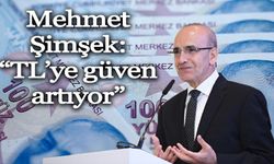 Bakan Mehmet Şimşek: “TL’ye güven artıyor”