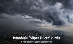 Süper hücre bulutları böyle görüntülendi