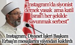 Instagram'dan bir sansür daha! Diyanet İşleri Başkanı Erbaş'ın paylaşımlarını sildi...