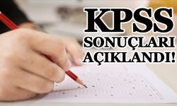 2024-KPSS Lisans (Genel Yetenek-Genel Kültür, Eğitim Bilimleri, Alan Bilgisi ve ÖABT) sonuçları açıklandı