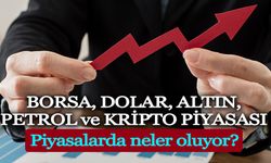 Borsa, altın, petrol, Döviz ve kripto para piyasalarında  zincirleme kayıp...