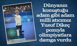 Dünyanın konuştuğu adam gibi adam: Milli atıcı Yusuf Dikeç olimpiyatlara damga vurdu