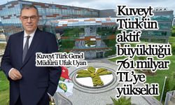 Kuveyt Türk’ün aktif büyüklüğü  761 milyar TL’ye yükseldi