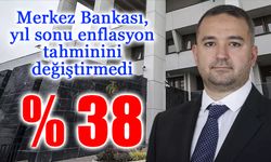 MB Başkanı Karahan: "Yıl sonuna kadar enflasyon oranının yüzde 38’’in altına gerilemesini öngörüyoruz"