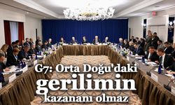 G7: “Orta Doğu'daki gerilimin kazananı olmaz”