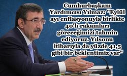 Cumhurbaşkanı Yardımcısı Yılmaz'dan enflasyon açıklaması!