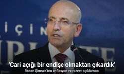 Bakan Şimşek: "Cari açığı bir endişe olmaktan çıkardık"