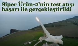 Siper Ürün-2’nin test atışı başarı ile gerçekleştirildi