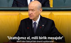 MHP lideri Bahçeli'den önemli açıklamalar