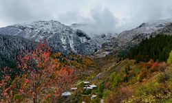 Artvin Şavşat’ta sonbahar yerini kışa bırakmaya hazırlanıyor