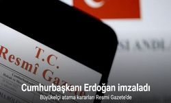 Büyükelçi atama kararları Resmi Gazete’de