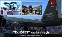 TEKNOFEST kapılarını açtı gençler teknolojiye adeta akın etti