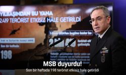 MSB duyurdu: Son bir haftada 198 terörist etkisiz hale getirildi