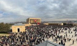 10 Kasım Atatürk'ü Anma Günü'nde, 1 milyon 92 bin 365 kişi Anıtkabir'i ziyaret etti