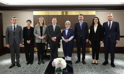 Emine Erdoğan, BM Kalkınma Programı İcra Direktörü Steiner ile görüştü