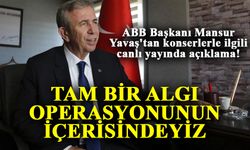 ABB Başkanı Mansur Yavaş'tan konserlerle ilgili canlı yayında açıklama!