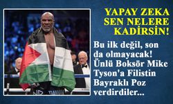 Ünlü Boksör Mike Tyson'ın Filistin Bayraklı Pozu Gerçek Mi?