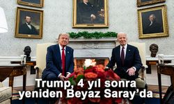 Trump, 4 yıl sonra yeniden Beyaz Saray’da