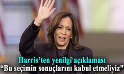 Harris’ten yenilgi açıklaması “Bu seçimin sonuçlarını kabul etmeliyiz"