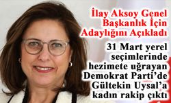 İlay Aksoy Demokrat Parti Genel Başkanlığına Adaylığını Açıkladı