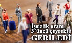 İşsizlik oranı 3’üncü çeyrekte yüzde 8,7 oldu