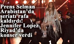 Jennifer Lopez, Suudi Arabistan'da konser verdi!