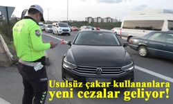 Usulsüz çakar kullananlara yeni cezalar geliyor!