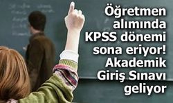 Öğretmen Adaylarına Yeni Sınav: Akademi Giriş Sınavı (AGS) 2025’te Başlıyor