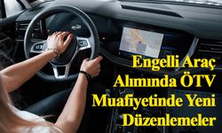 Engelli Araç Alımında ÖTV Muafiyeti Düzenlemeleri Resmi Gazete’de Yayımlandı