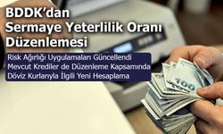 BDDK’dan Sermaye Yeterlilik Oranı Düzenlemesi