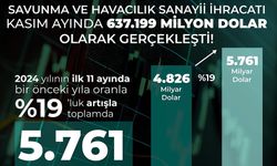 Savunma ve havacılık sanayii son 11 ayda ihracat rekoru kırdı