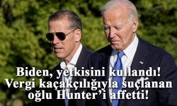 Biden, vergi kaçakçılığıyla suçlanan oğlu için af yetkisini kullandı