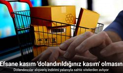 Dolandırıcılar "alışveriş indirimi" yalanıyla sahte sitelerden avlıyor