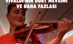 THY'nin Sidney uçuşunda kabin memurları yolculara mini konser verdi