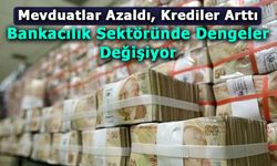 Mevduatlar Azaldı, Krediler Arttı: Bankacılık Sektöründe Denge Değişiyor