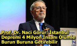 "Prof. Dr. Naci Görür: İstanbul Depremi 4 Milyon İnsanı Ölümle Burun Buruna Getirebilir"