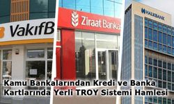 Kamu Bankalarından Kredi ve Banka Kartlarında Yerli TROY Sistemi Hamlesi