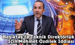 Beşiktaş’ta Teknik Direktörlük İçin Mehmet Özdilek İddiası