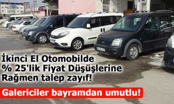 İkinci El Otomobilde % 25'lik Fiyat Düşüşlerine Rağmen talep zayıf!