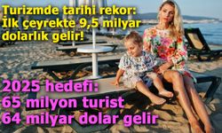 Bakan Ersoy: “2025 hedefimiz 65 milyon turist, 64 milyar dolar gelir”