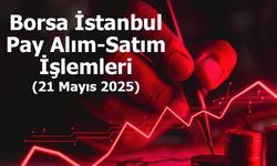 Borsa İstanbul Pay Alım-Satım İşlemleri – 21 Mayıs 2025