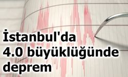 AFAD duyurdu! İstanbul'da 4.0 büyüklüğünde deprem