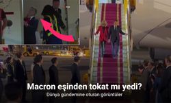 Macron'un eşinden tokat yediği iddiası ortalığı karıştırdı!