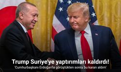 Trump: "Suriye'ye yönelik tüm yaptırımları kaldırıyoruz"